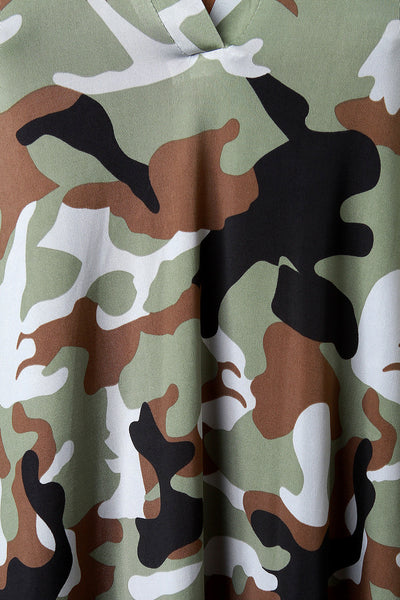 Camo Print Dress
