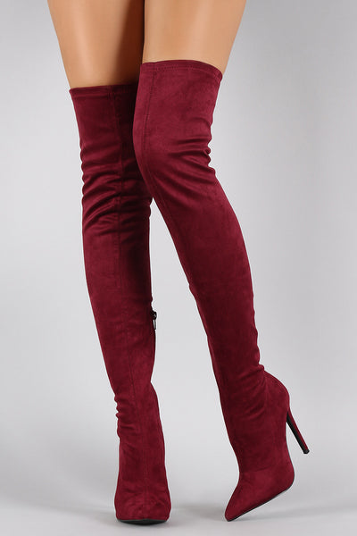 Andrea - Stiletto Over-The-Knee Boots