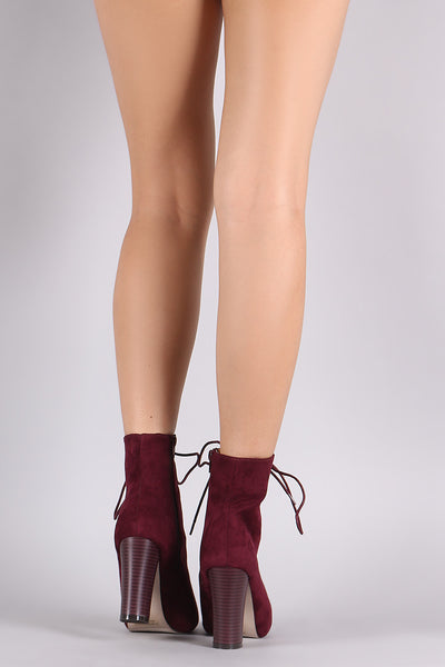 Lucy - Chunky Heel Booties