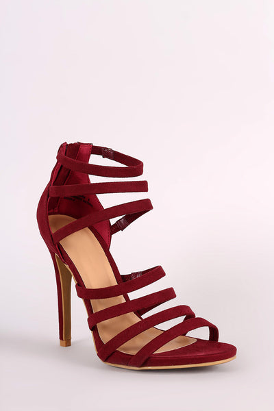 Kerena -  Open Toe Stiletto Heel