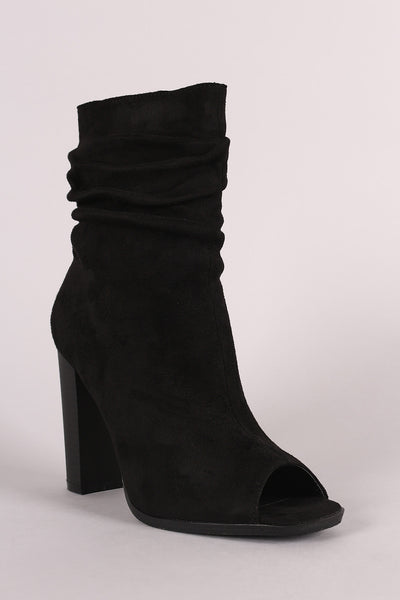 Alisa - Chunky Heeled Ankle Boots