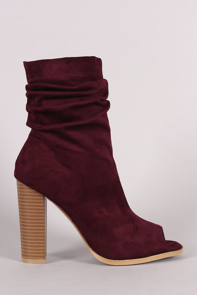 Alisa - Chunky Heeled Ankle Boots