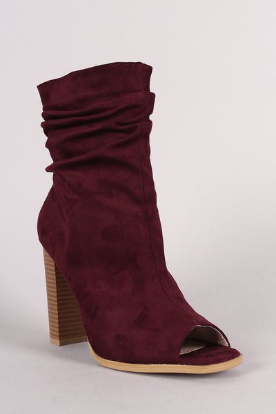 Alisa - Chunky Heeled Ankle Boots