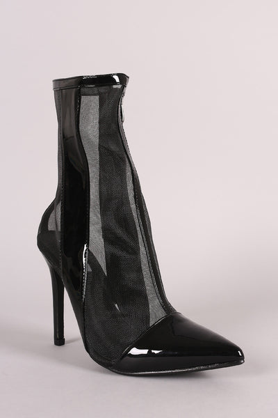 Omari -  Pointy Toe Stiletto Ankle Boots