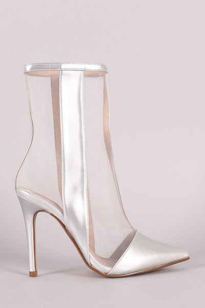 Omari -  Pointy Toe Stiletto Ankle Boots