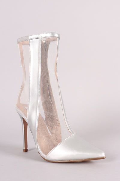 Omari -  Pointy Toe Stiletto Ankle Boots