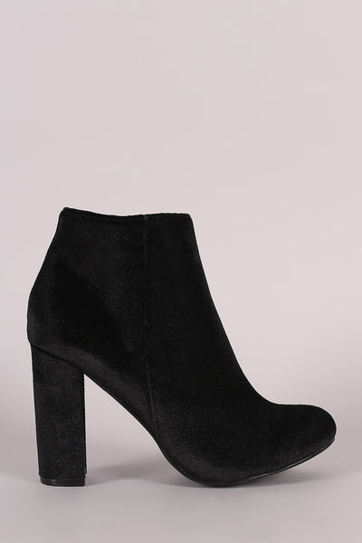 Angela - Chunky Heeled Booties