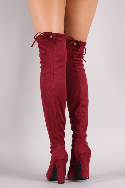 Fanny - Drawstring  Heeled Boots