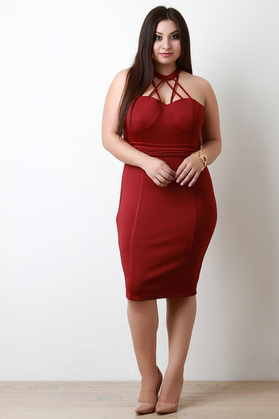 All Choked Up Bodycon Dress
